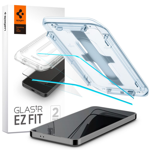 Spigen Glas.tR EZ Fit edzett üveg Samsung Galaxy S25 / S24 - 2 db üvegfólia Spigen Glas.tR EZ Fit edzett üveg Samsung Galaxy S25 / S24 - 2 db üvegfólia