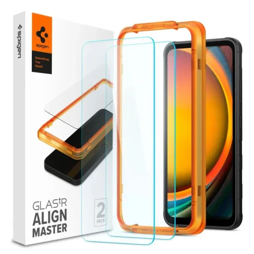 Spigen ALM Glas.tR edzett üveg Samsung Galaxy XCover 7 - 2 db üvegfólia