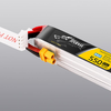 Tattu 3s 550mAh 95C 11.4V HV Lipo akkumulátor XT30 csatlakozóval, hosszú csomag - 0. kép