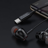 Mcdodo HP-3490 fülhallgató, vezetékes, USB-C (fekete) - 0. kép