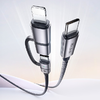 Mcdodo 2in1 kábel CA-0450 USB-C - USB-C + Lightning, 1.2 m - 2. kép