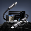Mcdodo 2in1 kábel CA-0450 USB-C - USB-C + Lightning, 1.2 m - 4. kép
