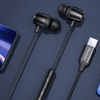 Mcdodo HP-1050 fülhallgató, vezetékes, USB-C (fekete) - 0. kép