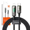 Mcdodo CA-3600 USB-C to Lightning kábel, automatikus kikapcsolás, 36W, 1.2m (fekete) - 2. kép