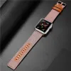 Dux Ducis Litchi Apple Watch 3/4/5/6/7/8/SE óraszíj (38/40/41 mm) fekete - 4. kép