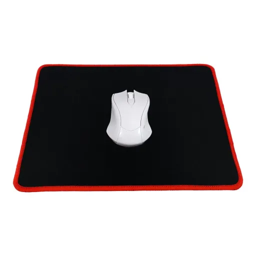 Gaming egérpad 300x240x3mm fekete/piros