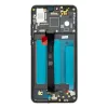 LCD kijelző + Érintőpanel + Előlap Huawei P20 fekete - 0. kép