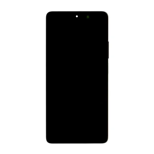 LCD kijelző + érintőegység + előlap Xiaomi Redmi Note 13 5G Grafitfekete
