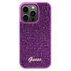 GUESS tok iPhone 14 Pro Max GUHCP14XPMSDGSF (Disco Script Metal) fukszia tok - 1. kép