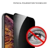 X-ONE Full Cover Extra Strong Privacy üvegfólia - iPhone 15 Pro Max-hoz (teljes felületre ragasztható) edzett üveg 9H - 3. kép