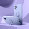 Szilikon Gyűrűs tok iPhone 15 Pro Max lila - 2. kép