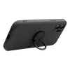 SZILIKON GYŰRŰS tok IPHONE 15 Pro Max fekete - 1. kép