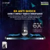 X-ONE Extreme Shock Eliminator 4. generáció Privacy - iPhone 14 Pro üvegfólia - 4. kép