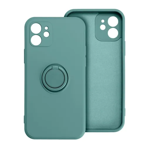 SILICONE RING tok iPhone 15 Pro Max zöld SILICONE RING tok iPhone 15 Pro Max zöld