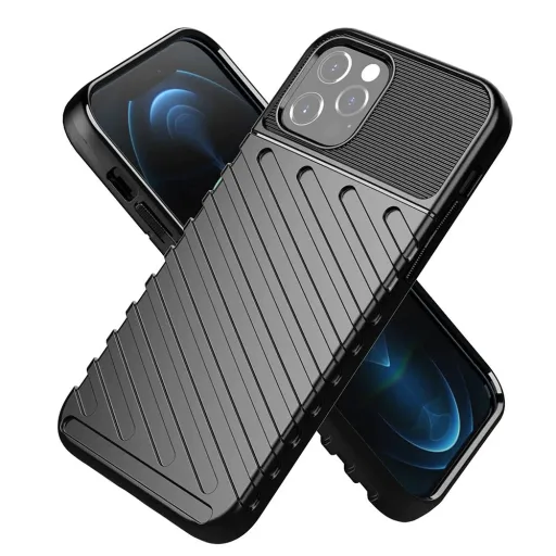 THUNDER tok iPhone 15 Pro Max fekete THUNDER tok iPhone 15 Pro Max fekete