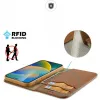 DUX DUCIS wallet tok HIVO iPhone 15 Pro barna - 1. kép