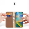 DUX DUCIS wallet tok HIVO iPhone 15 Pro barna - 2. kép