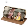 DUX DUCIS wallet tok HIVO iPhone 15 Pro barna - 3. kép