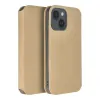 DUAL POCKET fliptok tok iPhone 15 Pro Max arany - 1. kép