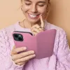 DUAL POCKET fliptok IPHONE 15 Pro Max-hoz világos rózsaszín - 3. kép