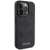 GUESS tok iPhone 15 Pro-hoz GUHCP15LP4EPMK (Quilted 4G Classic) fekete tok - 3. kép