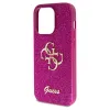 GUESS tok iPhone 15 Pro GUHCP15LHG4SGU (Fixed Glitter Big 4G) lila - 1. kép