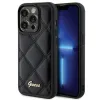 GUESS tok iPhone 15 Pro GUHCP15LPSQSQSK (Quilted Metal Logo) fekete thumbnail