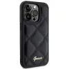 GUESS tok iPhone 15 Pro GUHCP15LPSQSQSK (Quilted Metal Logo) fekete - 1. kép