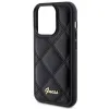 GUESS tok iPhone 15 Pro GUHCP15LPSQSQSK (Quilted Metal Logo) fekete - 3. kép