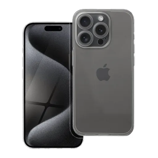 CLEAR CASE 1,5 mm GRID iPhone 14 Pro tok CLEAR CASE 1,5 mm GRID iPhone 14 Pro tok