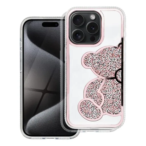 TEDDY BEAR tok IPHONE 14 Pro pink TEDDY BEAR tok IPHONE 14 Pro pink