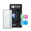 5D Full Glue Tempered Glass üvegfólia - iPhone 16 Pro (Privacy) fekete - 2. kép