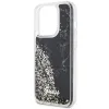 GUESS tok iPhone 14 Pro GUHCP14LLCSGSGK (Liquid Glitter Marble) fekete - 4. kép