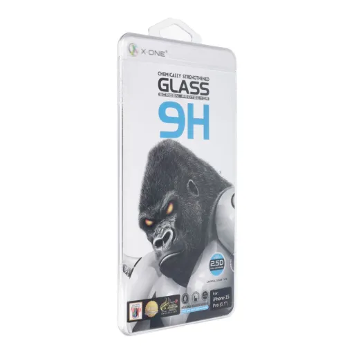 X-ONE Full Cover Extra Strong Crystal Clear - iPhone 15 Pro üvegfólia