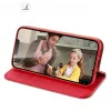 DUX DUCIS wallet tok HIVO iPhone 15-hez, piros - 3. kép