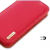 DUX DUCIS wallet tok HIVO iPhone 15-hez, piros - 4. kép