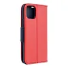 FANCY fliptok iPhone 15 piros / sötétkék tok - 4. kép