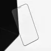 5D Full Glue edzett üvegfólia - iPhone 15 Plus fekete - 4. kép