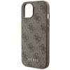 GUESS tok IPHONE 15 GUHCP15SG4GFBR (4G Metal Logo) barna - 1. kép