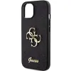 GUESS tok iPhone 15 Plus GUHCP15MHG4SGK (Fekete, Nagy 4G csillogó minta) - 1. kép