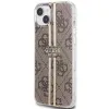 GUESS tok IPHONE 15 Plus GUHCP15MH4PSEGW (4G Gold Stripe) barna - 0. kép