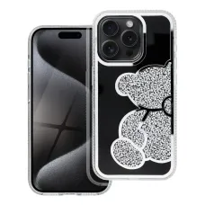 TEDDY BEAR tok iPhone 15-höz, ezüst