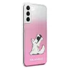 Karl Lagerfeld KLHCS22MCFNRCPI Galaxy S22+ tok rózsaszín Choupette Eat - 2. kép