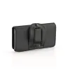 Horizontal univerzális tok CHIC VIP modell 9 (IPHONE 15 / 15PRO / 14 / 14 PRO / 13 / 13 PRO / 12 / 12 PRO / X / XS / HUAWEI P20 Lite / LG X Power / SAMSUNG S23 / S24) fekete - 0. kép