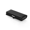 Horizontal univerzális tok CHIC VIP modell 9 (IPHONE 15 / 15PRO / 14 / 14 PRO / 13 / 13 PRO / 12 / 12 PRO / X / XS / HUAWEI P20 Lite / LG X Power / SAMSUNG S23 / S24) fekete - 1. kép