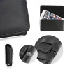 Horizontal univerzális tok CHIC VIP modell 9 (IPHONE 15 / 15PRO / 14 / 14 PRO / 13 / 13 PRO / 12 / 12 PRO / X / XS / HUAWEI P20 Lite / LG X Power / SAMSUNG S23 / S24) fekete - 3. kép