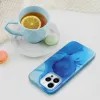 LEATHER MAG COVER tok iPhone 14 Pro blue splash - 4. kép