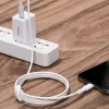 Baseus BMX MFI mini kábel USB Type-C PD 18W / Lightning 1.2m fehér - 4. kép