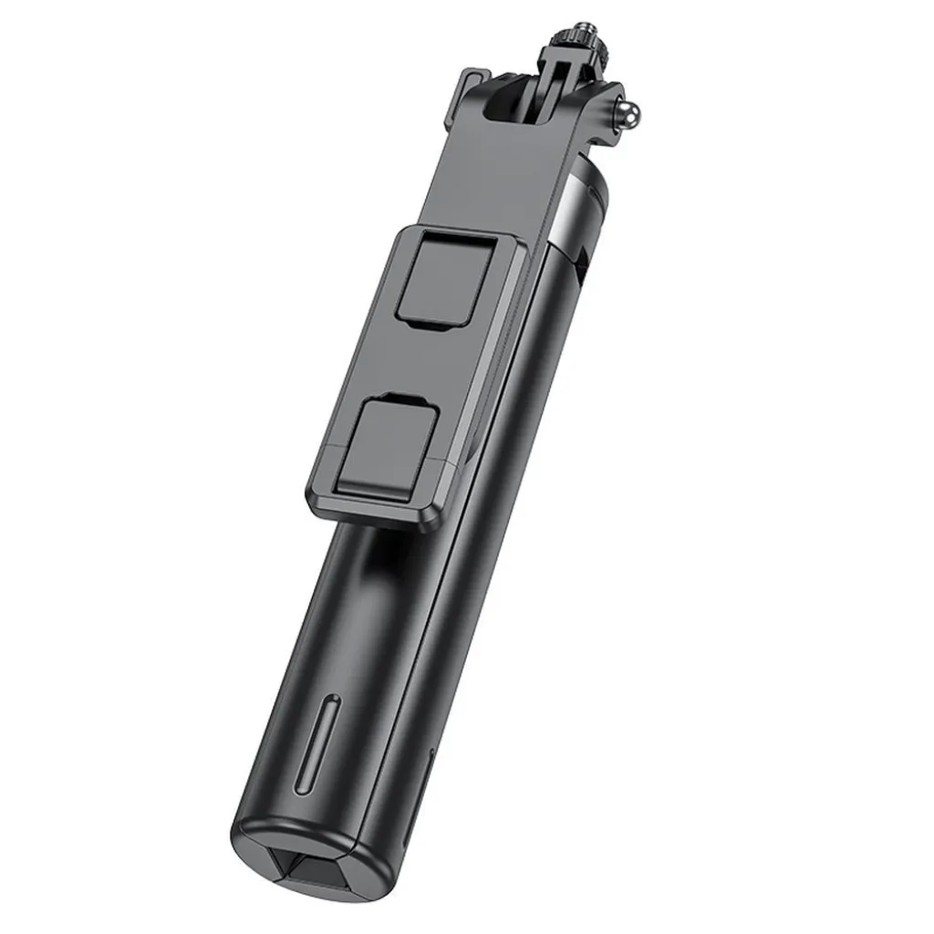 HOCO Bluetooth távvezérlős tripod szelfibot K21 fekete - 7
