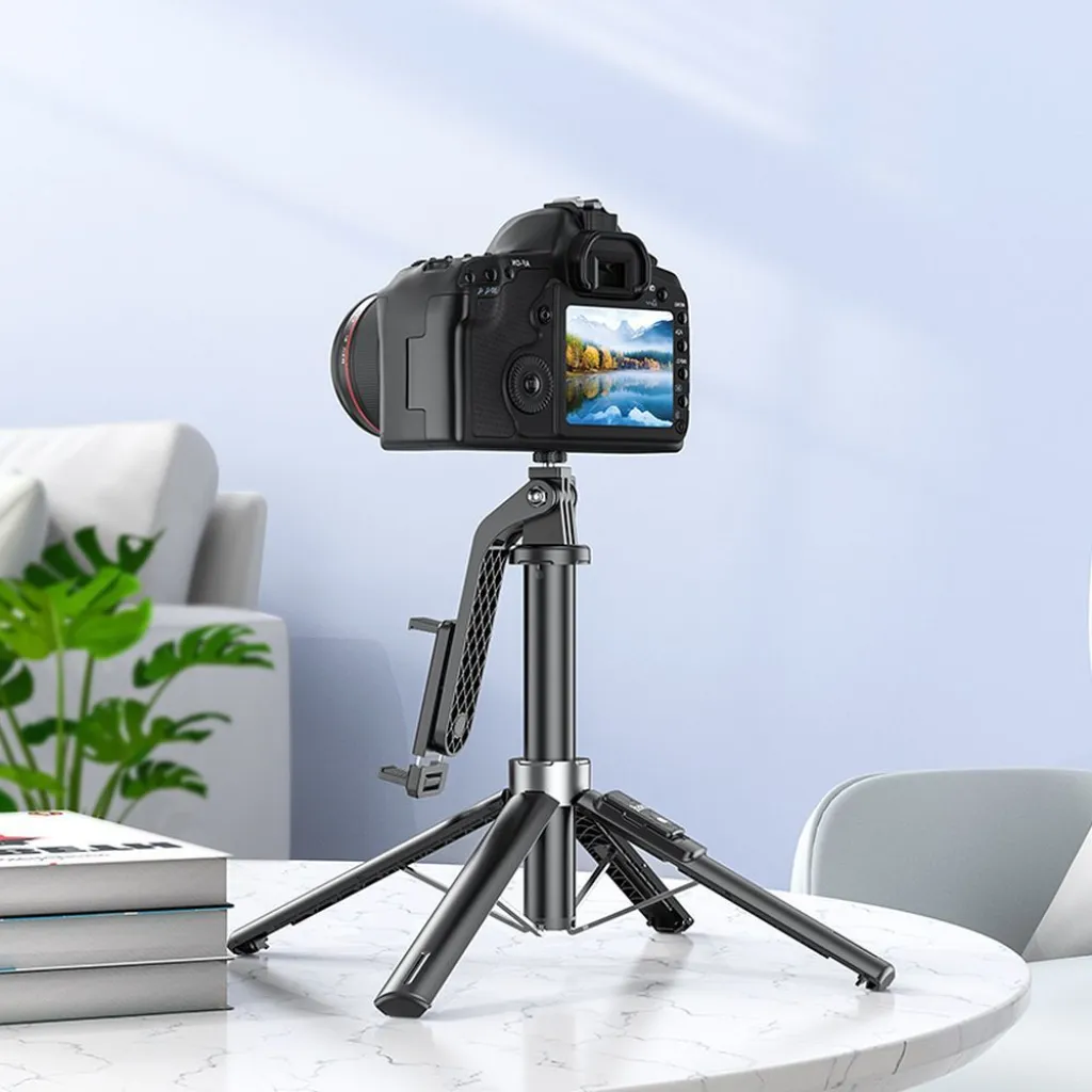 HOCO Bluetooth távvezérlős tripod szelfibot K21 fekete - 8